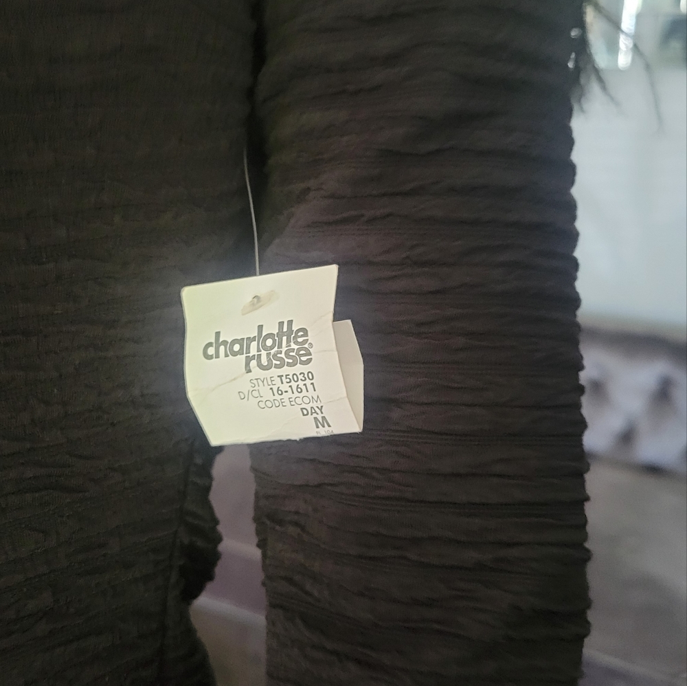 Cut out long sleeve top